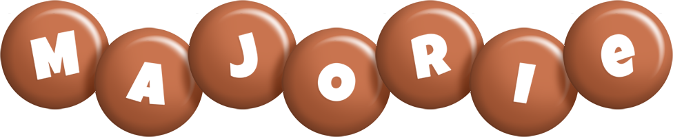 Majorie candy-brown logo