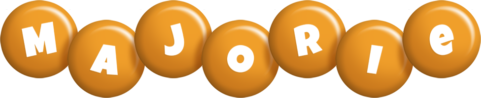 Majorie candy-orange logo