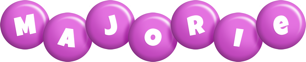 Majorie candy-purple logo