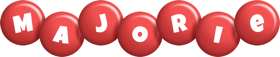 Majorie candy-red logo
