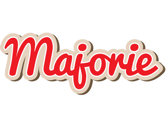 Majorie chocolate logo