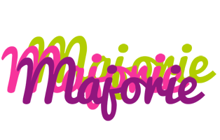 Majorie flowers logo