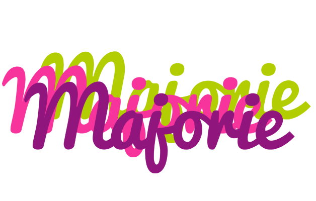 Majorie flowers logo