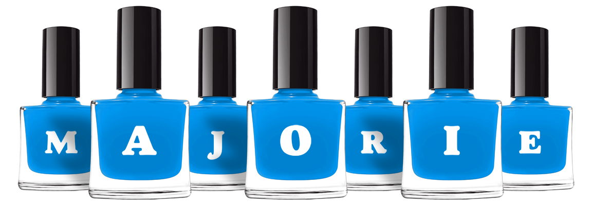 Majorie glossy logo