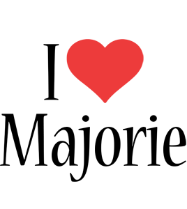 Majorie i-love logo