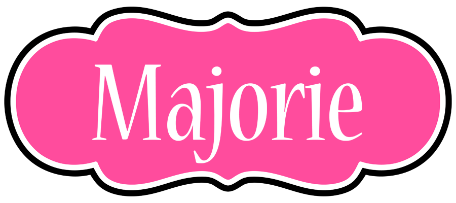 Majorie invitation logo