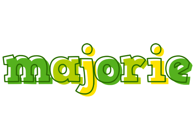 Majorie juice logo