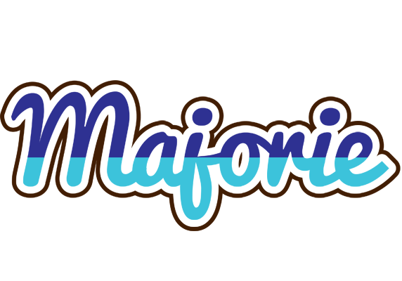 Majorie raining logo