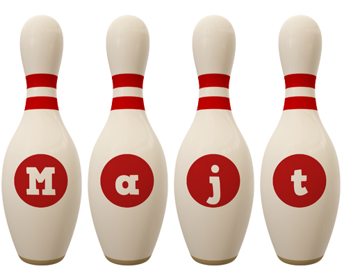 Majt bowling-pin logo
