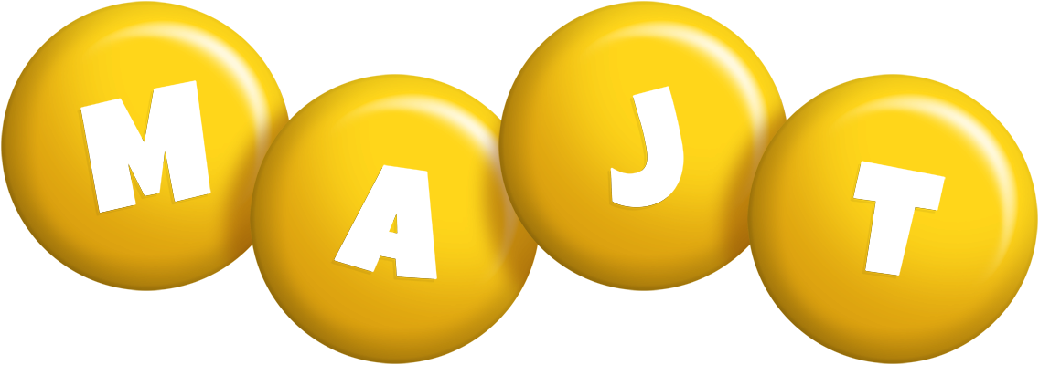 Majt candy-yellow logo