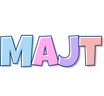Majt pastel logo