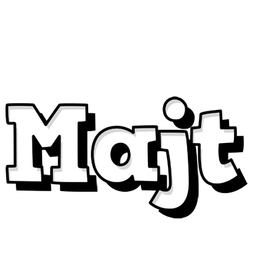 Majt snowing logo