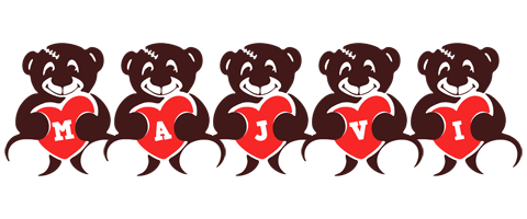 Majvi bear logo