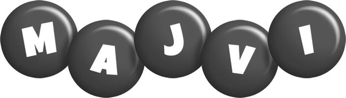 Majvi candy-black logo