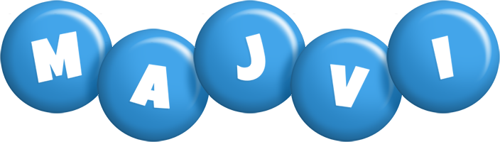 Majvi candy-blue logo