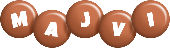 Majvi candy-brown logo