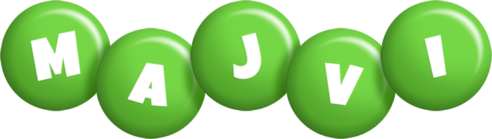 Majvi candy-green logo