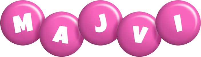 Majvi candy-pink logo