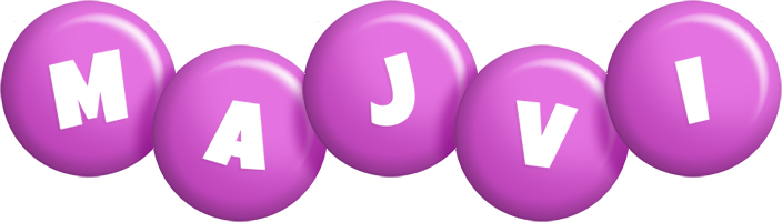 Majvi candy-purple logo