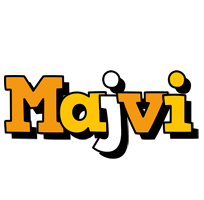 Majvi cartoon logo