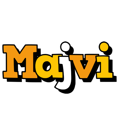 Majvi cartoon logo