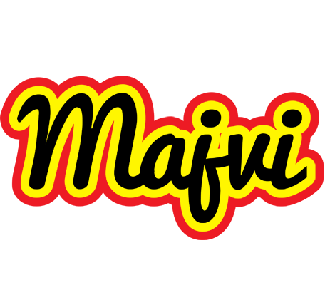 Majvi flaming logo