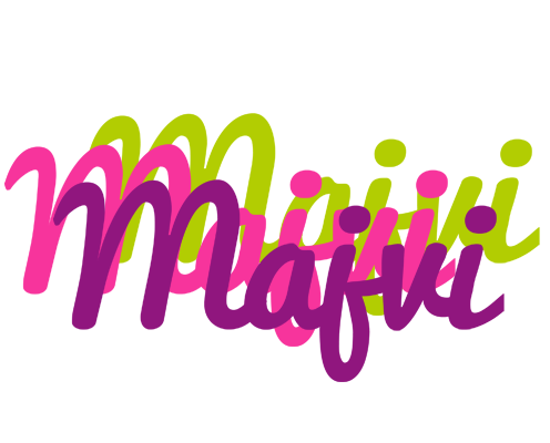 Majvi flowers logo