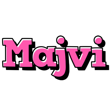 Majvi girlish logo