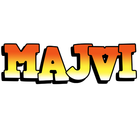 Majvi sunset logo