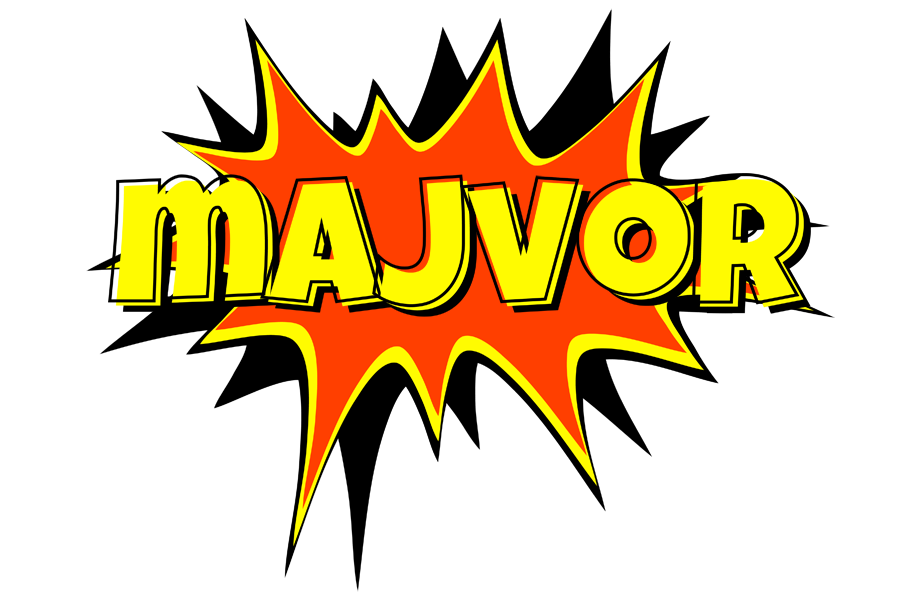 Majvor bazinga logo