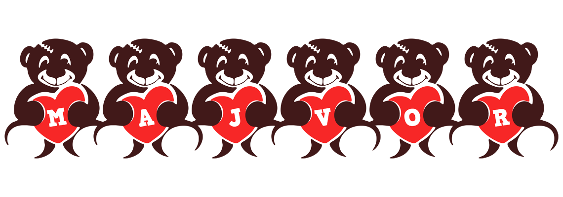 Majvor bear logo