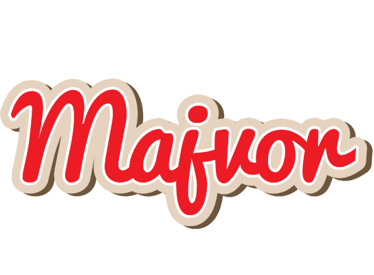 Majvor chocolate logo