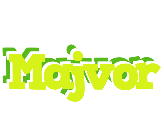 Majvor citrus logo