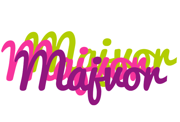 Majvor flowers logo