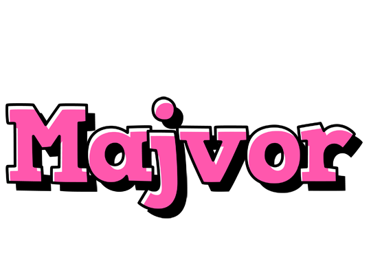 Majvor girlish logo
