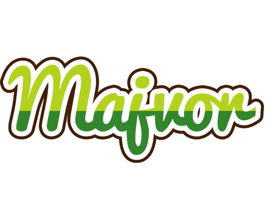 Majvor golfing logo