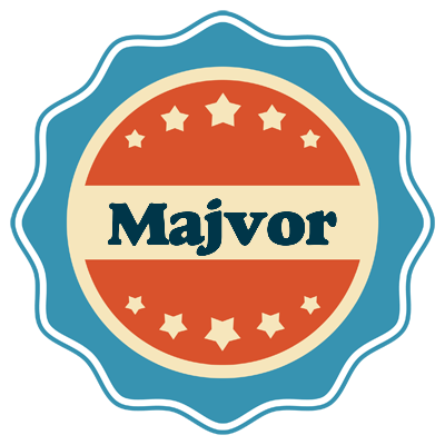 Majvor labels logo