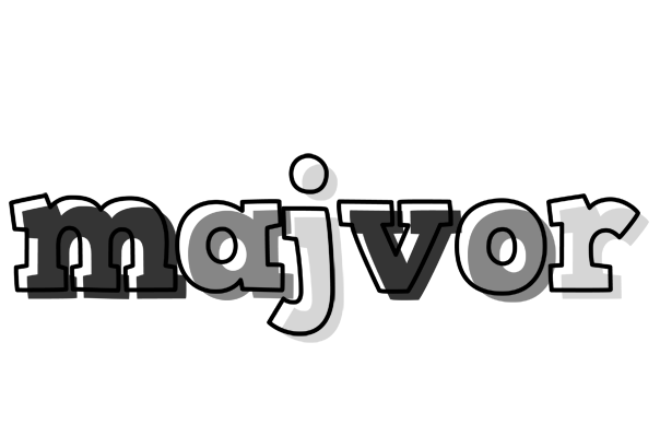 Majvor night logo