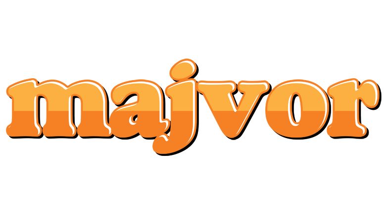 Majvor orange logo