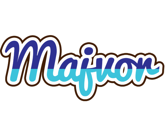 Majvor raining logo