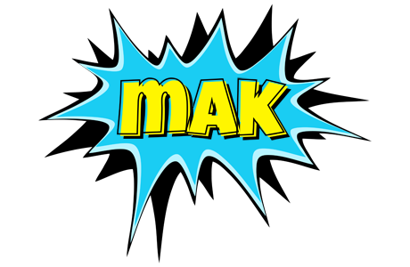 Mak amazing logo