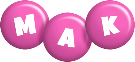 Mak candy-pink logo