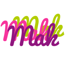 Mak flowers logo