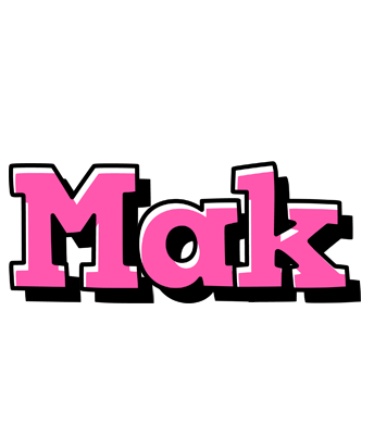 Mak girlish logo