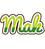 Mak golfing logo