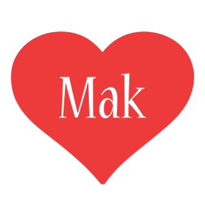 Mak love logo