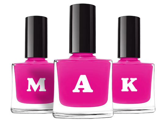 Mak nails logo