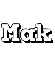 Mak snowing logo