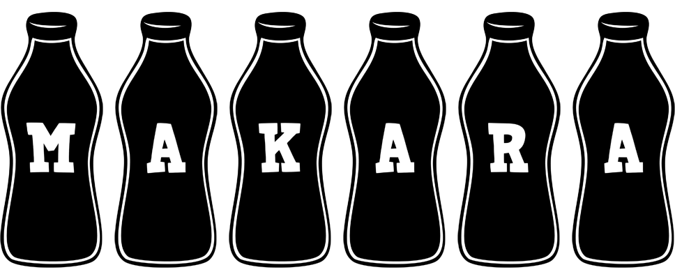 Makara bottle logo