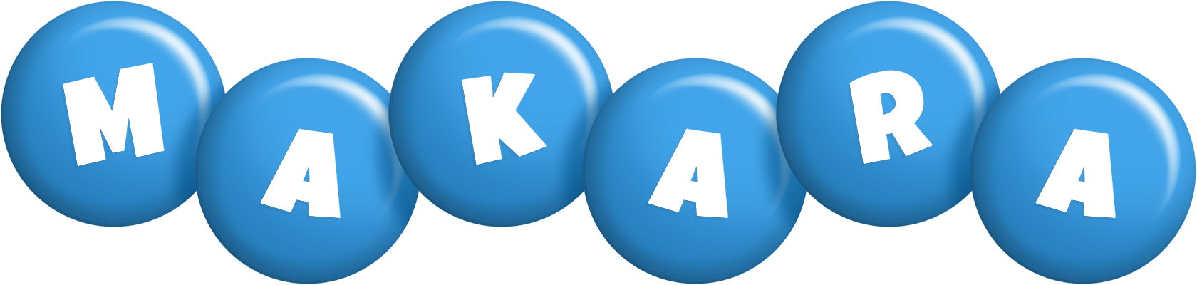 Makara candy-blue logo